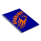 Bronson Eagles Design Notizblock (Rechte Seite)
