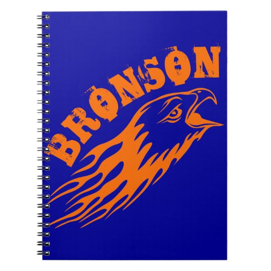 Bronson Eagles Design Notizblock (Vorderseite)