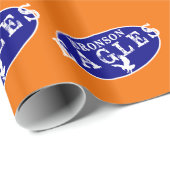 Bronson Eagles Geschenkpapier (Rolleneckpunkt)