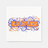 Bronson Eagles Napkins Serviette (Vorderseite)