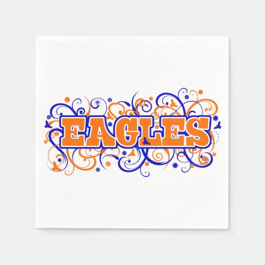 Bronson Eagles Napkins Serviette (Vorderseite)
