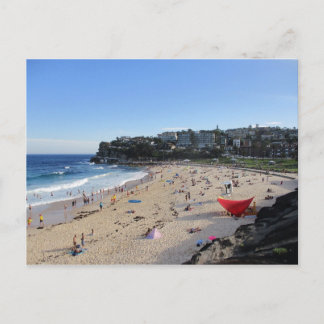 Bronte Beach an einem milden Sommertag Postkarte