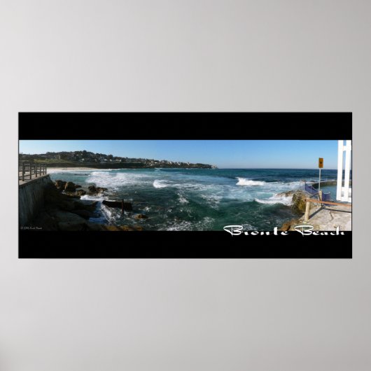 Bronte Beach, Sydney Panorama Poster - Individuell (Vorne)