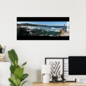Bronte Beach, Sydney Panorama Poster - Individuell (Heimbüro)