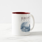 Bronte Country Haworth Church and Parsony Zweifarbige Tasse (VorderseiteRechts)