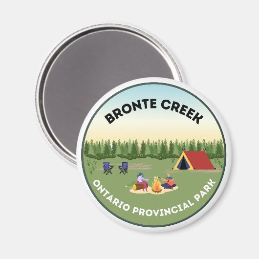 Bronte Creek Ontario Magnet (Vorderseite/Rückseite)