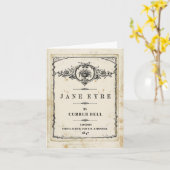 Bronte Jane Eyre Karte (Gelbe Blume)