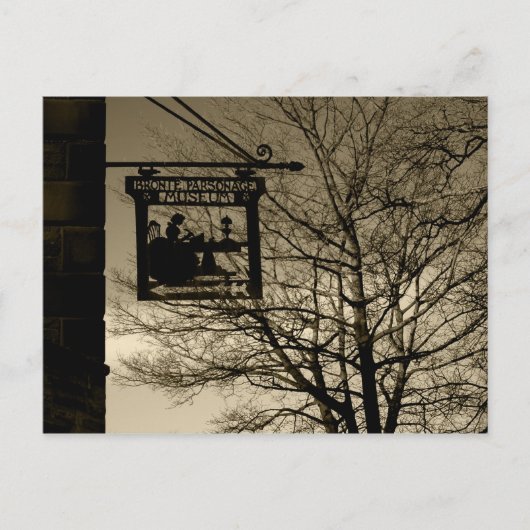 Bronte Parsonage Haworth - Postkarte (Vorderseite)