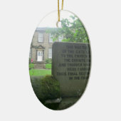 Bronte Parsonage in Haworth Keramikornament (Links)