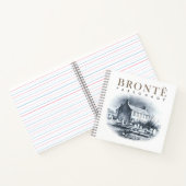 Bronte Parsonage Zuhause der Brontes Notizblock (Innenseite)