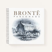 Bronte Parsonage Zuhause der Brontes Notizblock (Vorderseite)