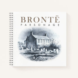 Bronte Parsonage Zuhause der Brontes Notizblock
