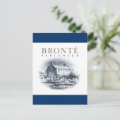Bronte Parsonage Zuhause der Brontes Postkarte (Stehend Vorderseite)