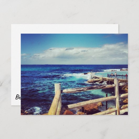 Bronte Postkarte (Vorne/Hinten)