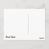 Bronte Postkarte (Rückseite)