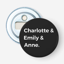 Brontë Sisters I - Charlotte & Emily & Anne Flaschenöffner