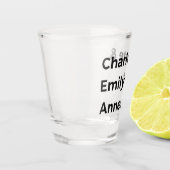 Brontë Sisters I - Charlotte & Emily & Anne Schnapsglas (Links)