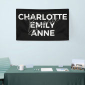 Brontë Sisters II - Charlotte & Emily & Anne Banner (Messeveranstaltung)