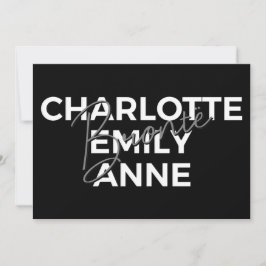 Brontë Sisters II - Charlotte & Emily & Anne Einladung