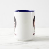 Bronte Sisters Portrait mit rosa Rosen Tasse (Zentrum)