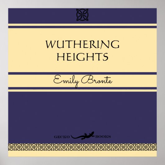 Bronte Sisters Retro Art Poster (Vorne)