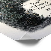 Bronte "Sweet Memory" Viktorianisches Gedicht Art  Poster (Ecke)