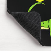 Brontosaurus Bunny Ears Egg Ostertag Dinosaur Di Mousepad (Ecke)