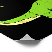 Brontosaurus Bunny Ears Egg Ostertag Dinosaur Di Poster (Ecke)