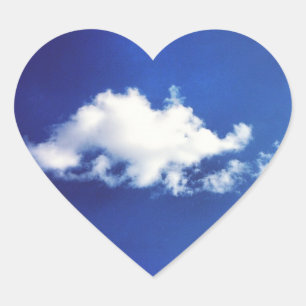 Brontosaurus Cloud Heart Stickers