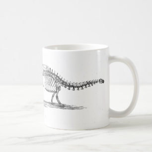Brontosaurus-Dinosaurier-Antiken-Druck Kaffeetasse