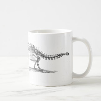 Brontosaurus-Dinosaurier-Antiken-Druck Kaffeetasse