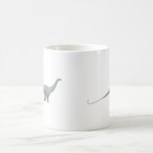 Brontosaurus Dinosaurier Kaffeetasse (Mittel)