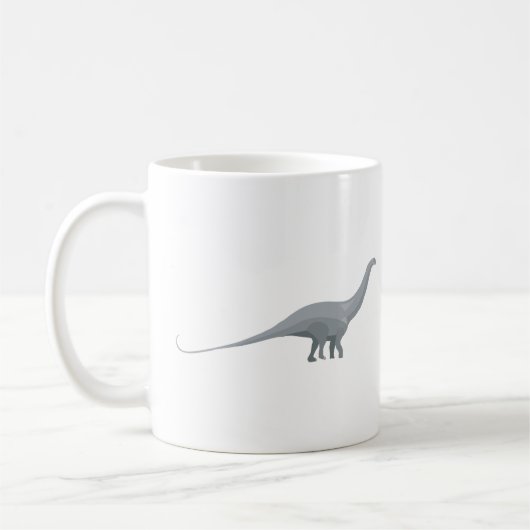 Brontosaurus Dinosaurier Kaffeetasse (Links)