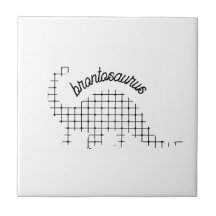 Brontosaurus Dinosaurier Kinderzimmer