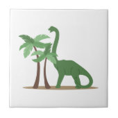 Brontosaurus Fliese (Vorderseite)