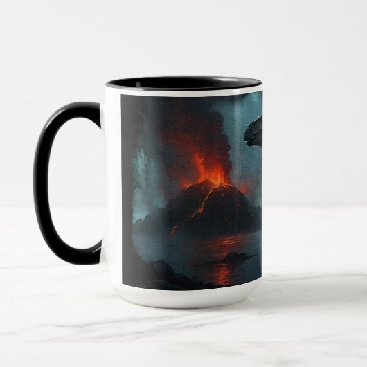 Brontosaurus Fun Ecology Tasse (Links)