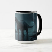 Brontosaurus Fun Ecology Tasse (VorderseiteRechts)