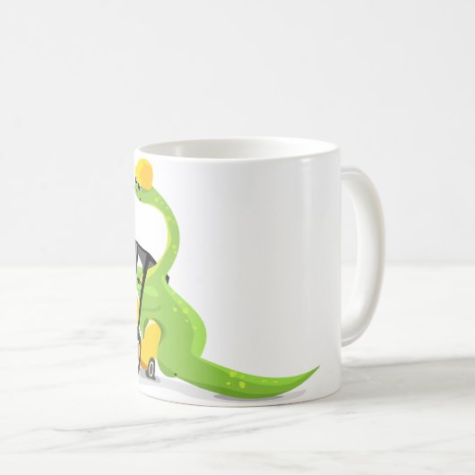 Brontosaurus Kaffeetasse (VorderseiteRechts)