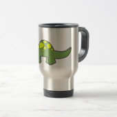 BRONTOSAURUS-Kaffeetasse Reisebecher (VorderseiteRechts)