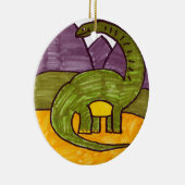 Brontosaurus Keramikornament (Rechts)