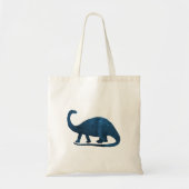Brontosaurus - Navy Blue - Dinosaurier Tragetasche (Vorne)