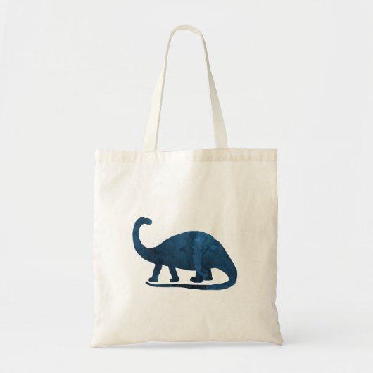 Brontosaurus - Navy Blue - Dinosaurier Tragetasche (Vorne)