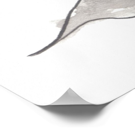 Brontosaurus Poster (Ecke)