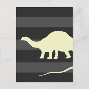 Brontosaurus Postkarte