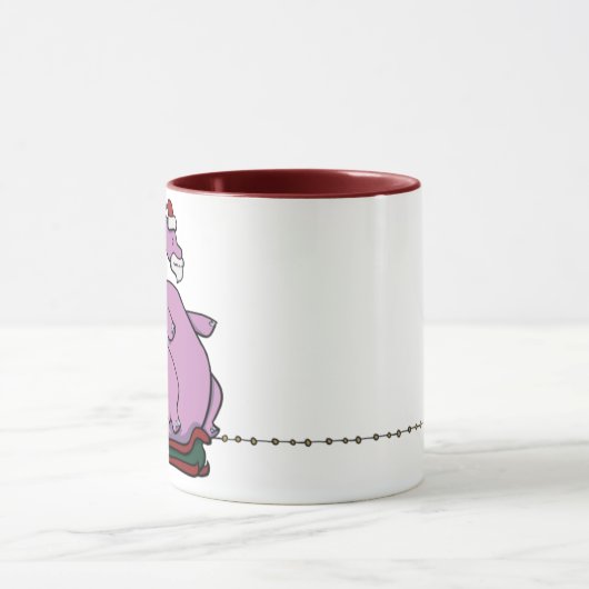 Brontosaurus-Sankt-Tasse Tasse (Zentrum)