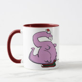 Brontosaurus-Sankt-Tasse Tasse (Links)