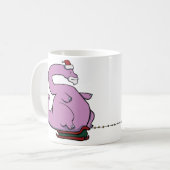 Brontosaurus-Sankt-Tasse Tasse (Vorderseite Links)