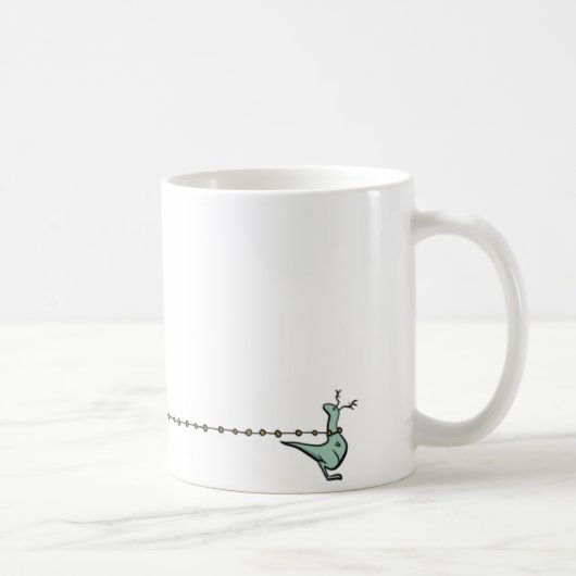 Brontosaurus-Sankt-Tasse Tasse (Rechts)