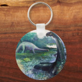 Brontosaurus Schlüsselanhänger (Vorderseite)