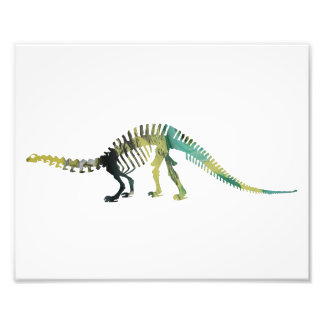 Brontosaurus-Skelett Fotodruck